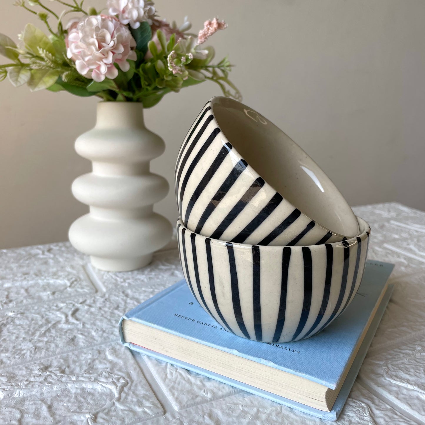 Stripes ceramic bowl (BUY 1 GET 1 Free)