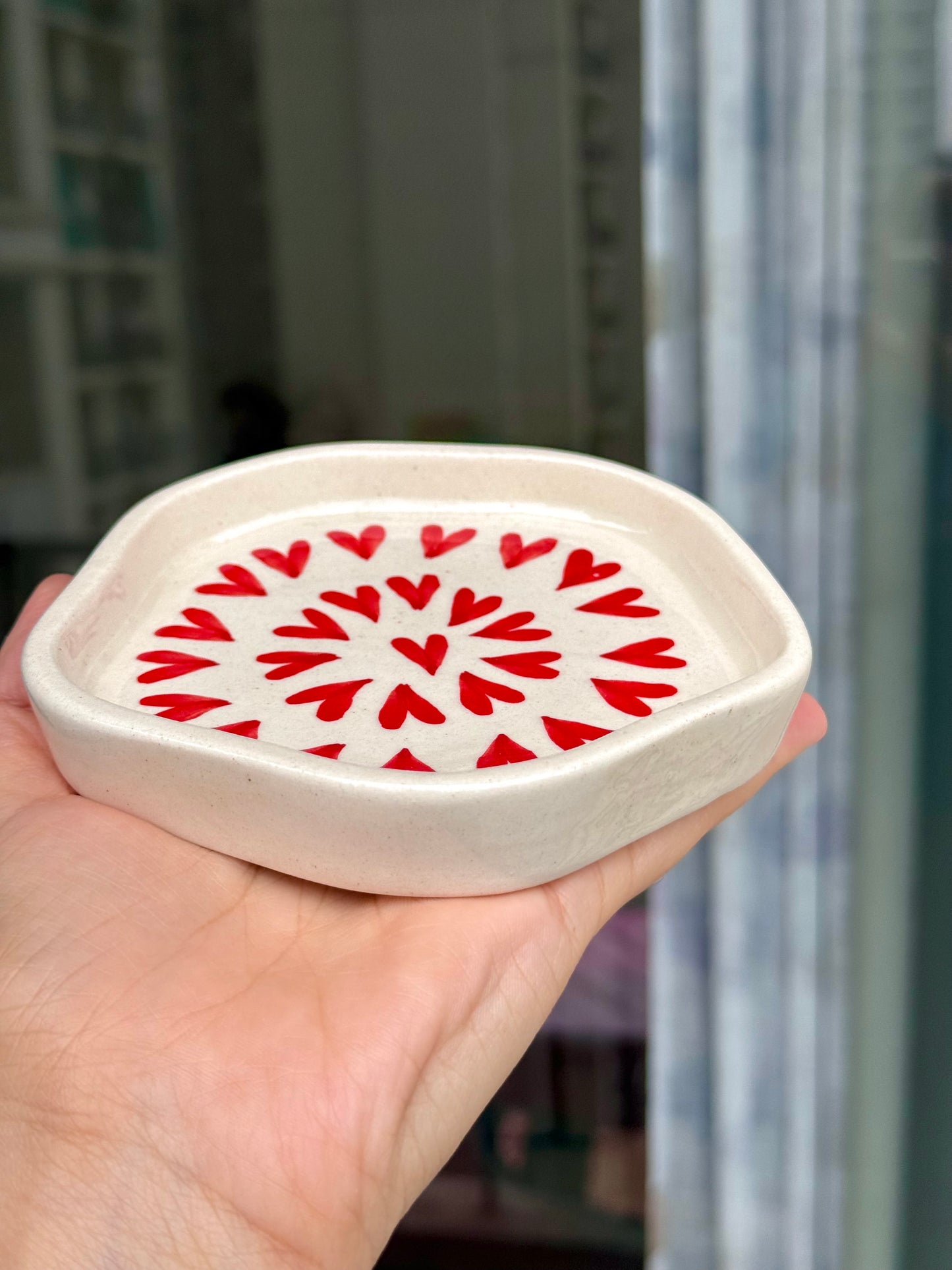 Sweetheart dessert plate