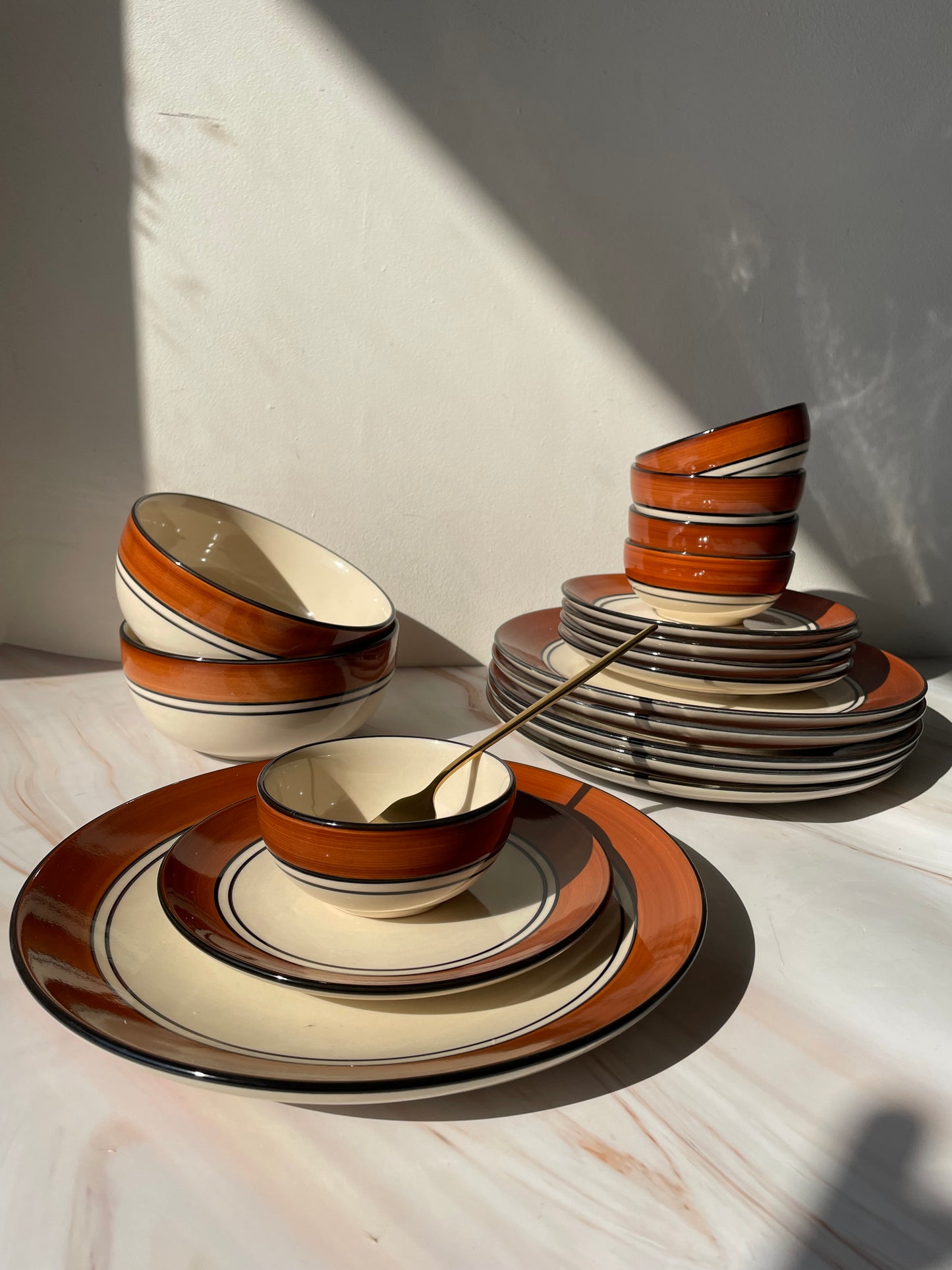 Autumn Dinner set (20 pieces) - FLAT 52% OFF