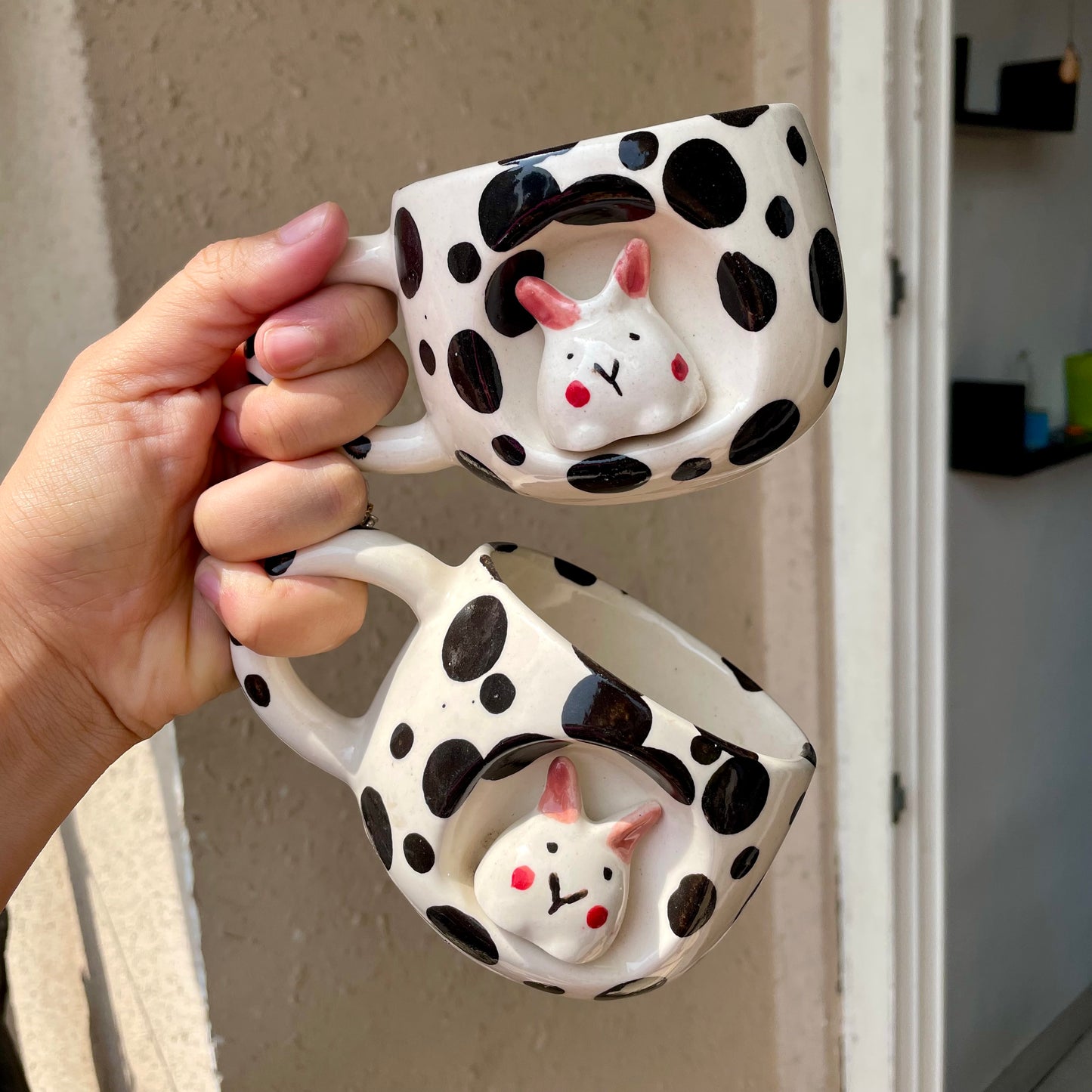 Bunny Nest coffee mug