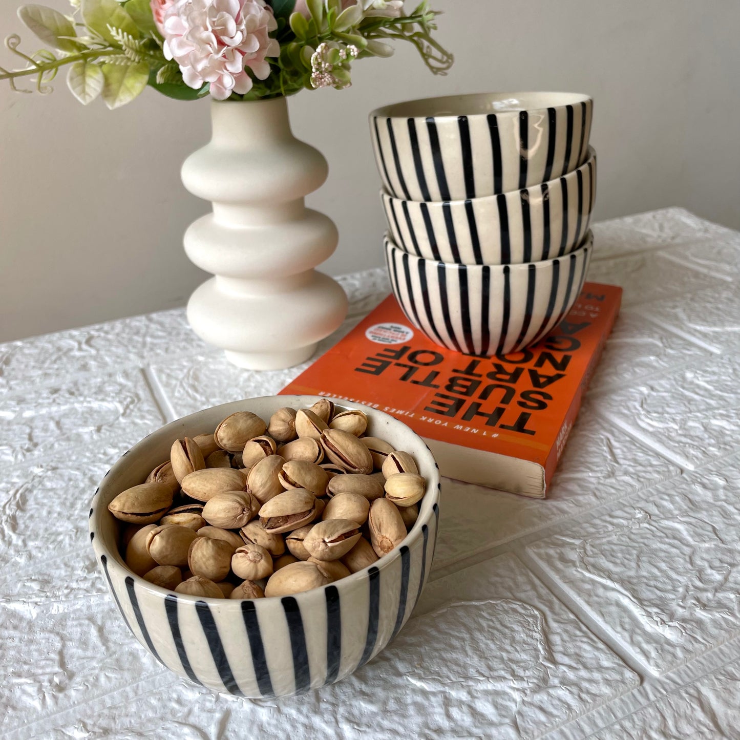 Stripes ceramic bowl (BUY 1 GET 1 Free)