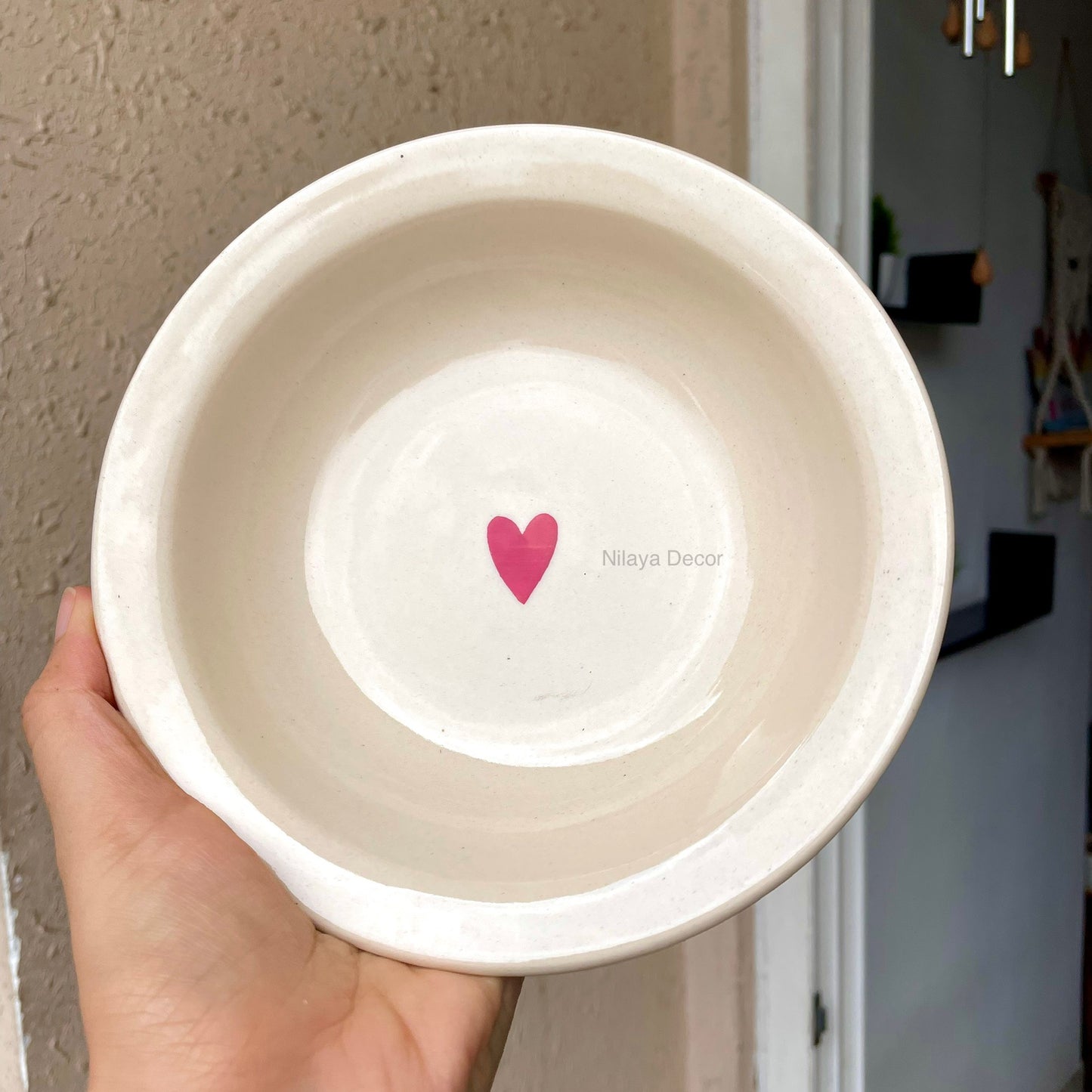 Sweetheart mini pasta plate