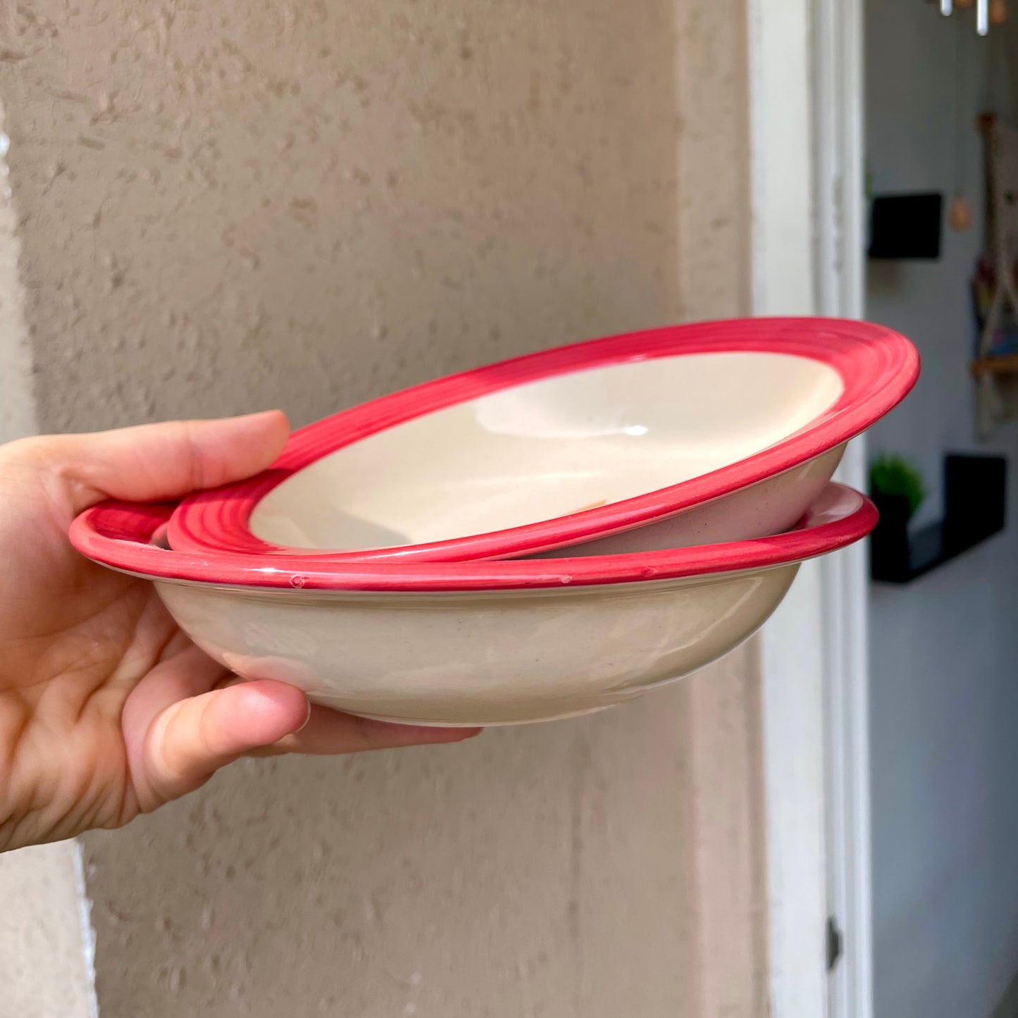 Tulip pop mini pasta plate