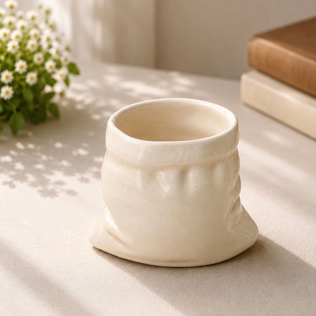 Pouch mug (plain) cum Organiser