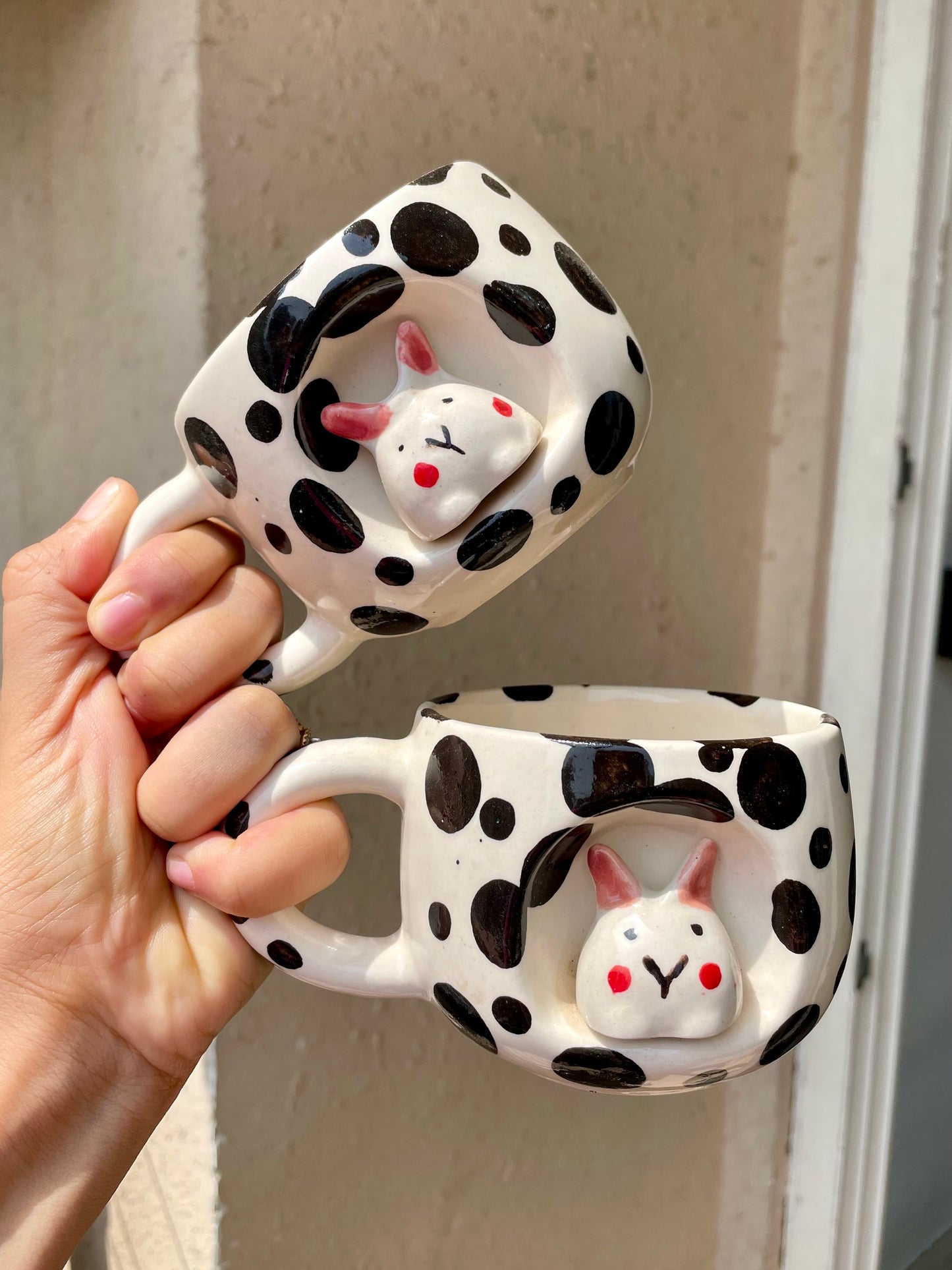 Bunny Nest coffee mug