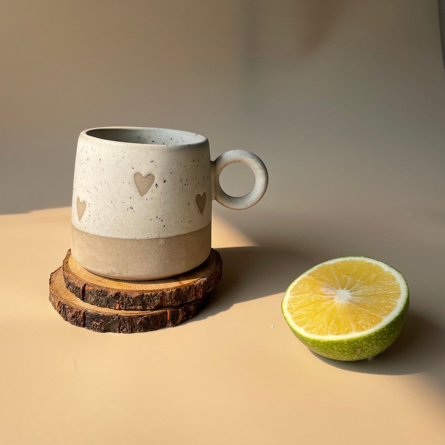 Magical hearts coffee mug