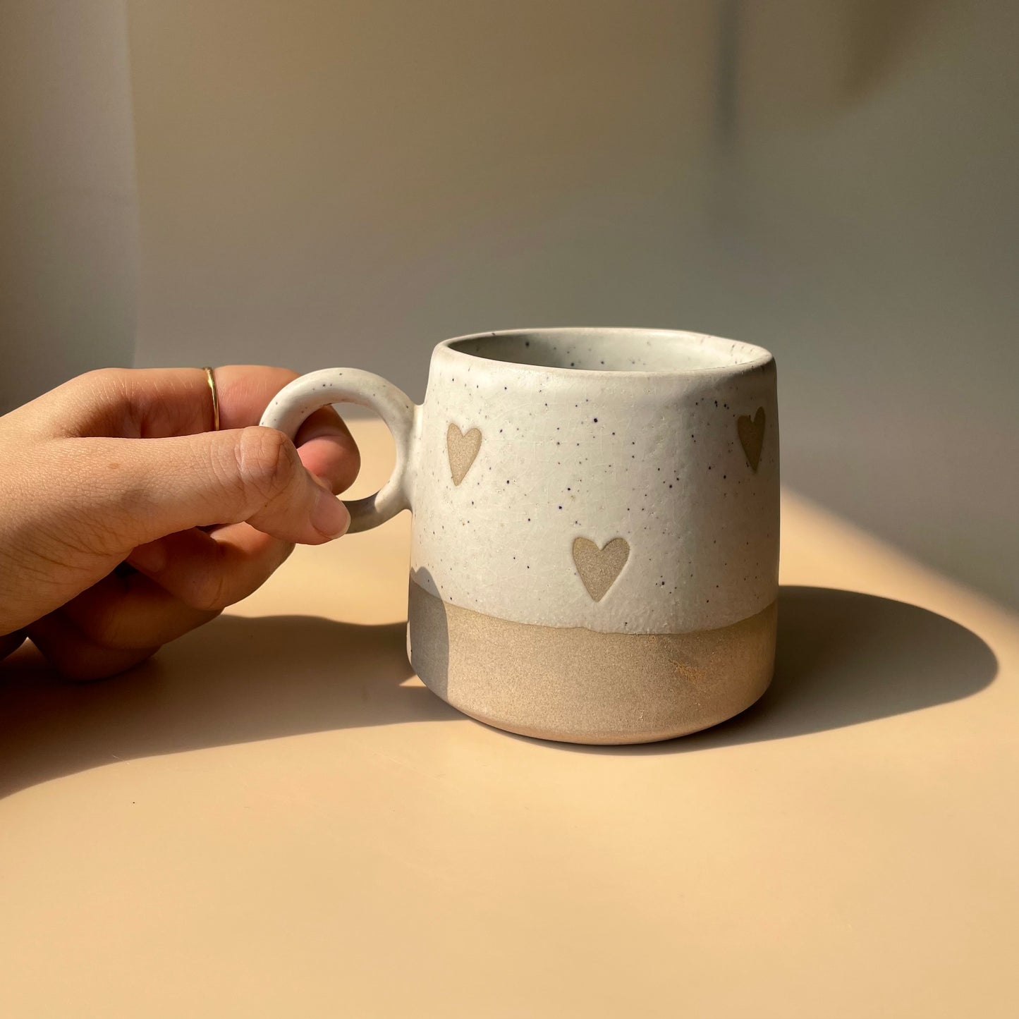 Magical hearts coffee mug