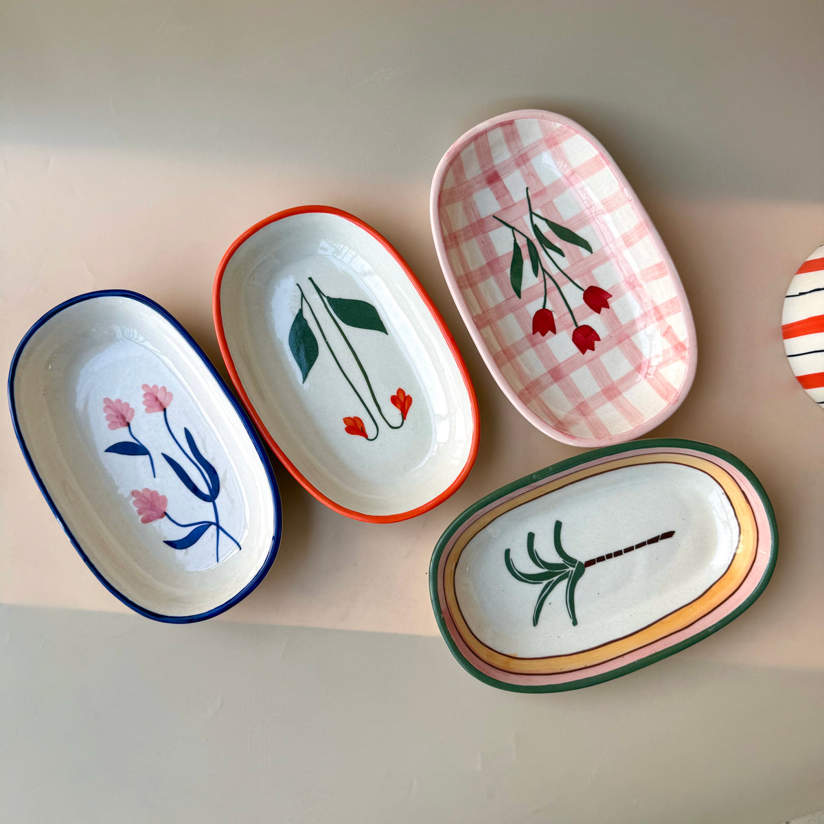 Oval Pasta Party - Set of 4 (cum Bowl)