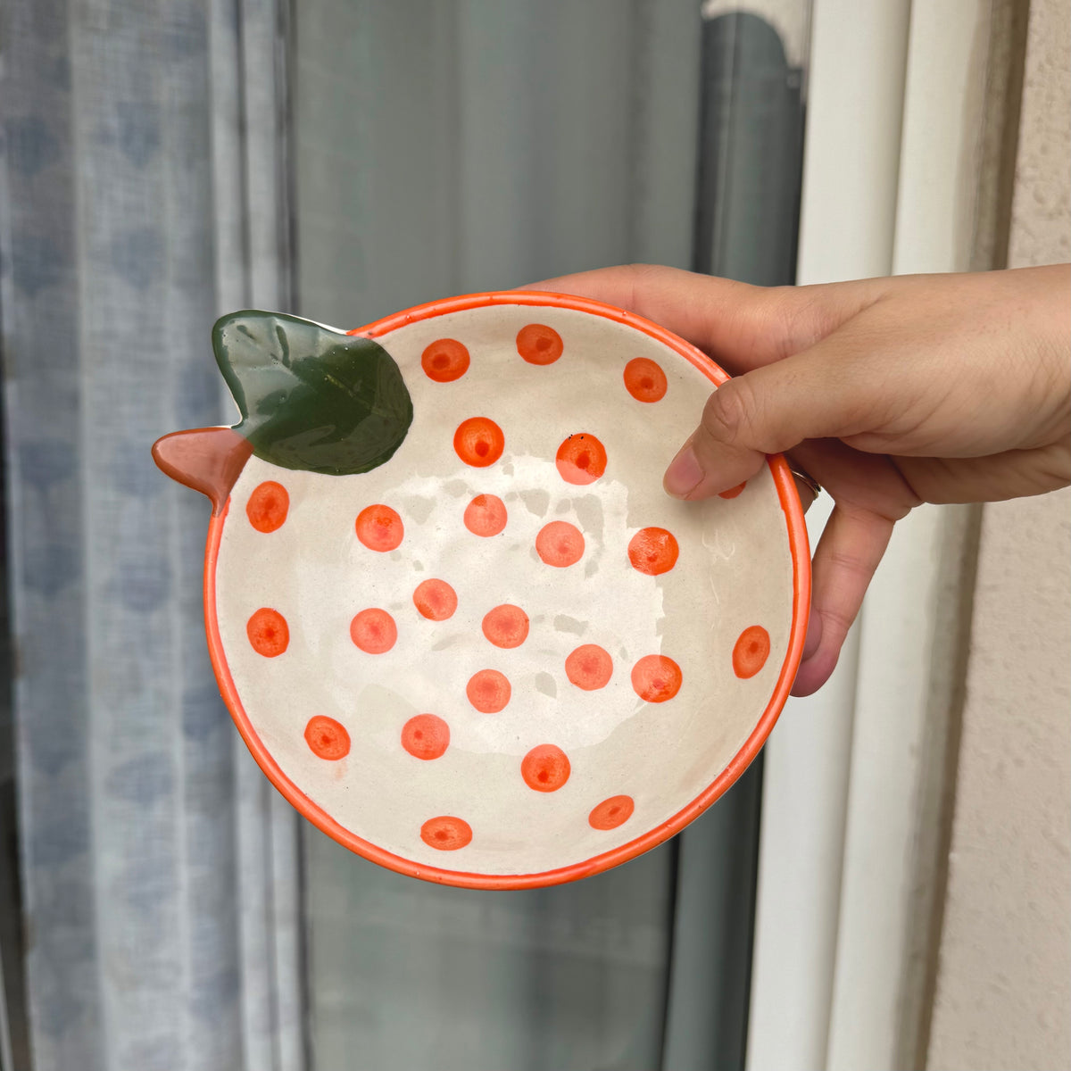 Orange burst bowl
