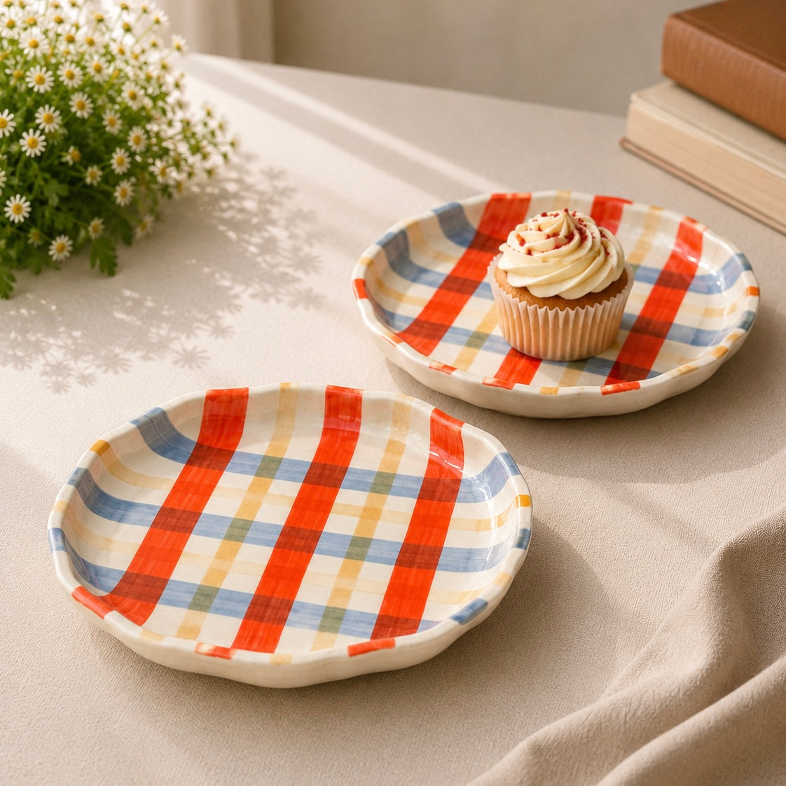 Check mate dessert plate