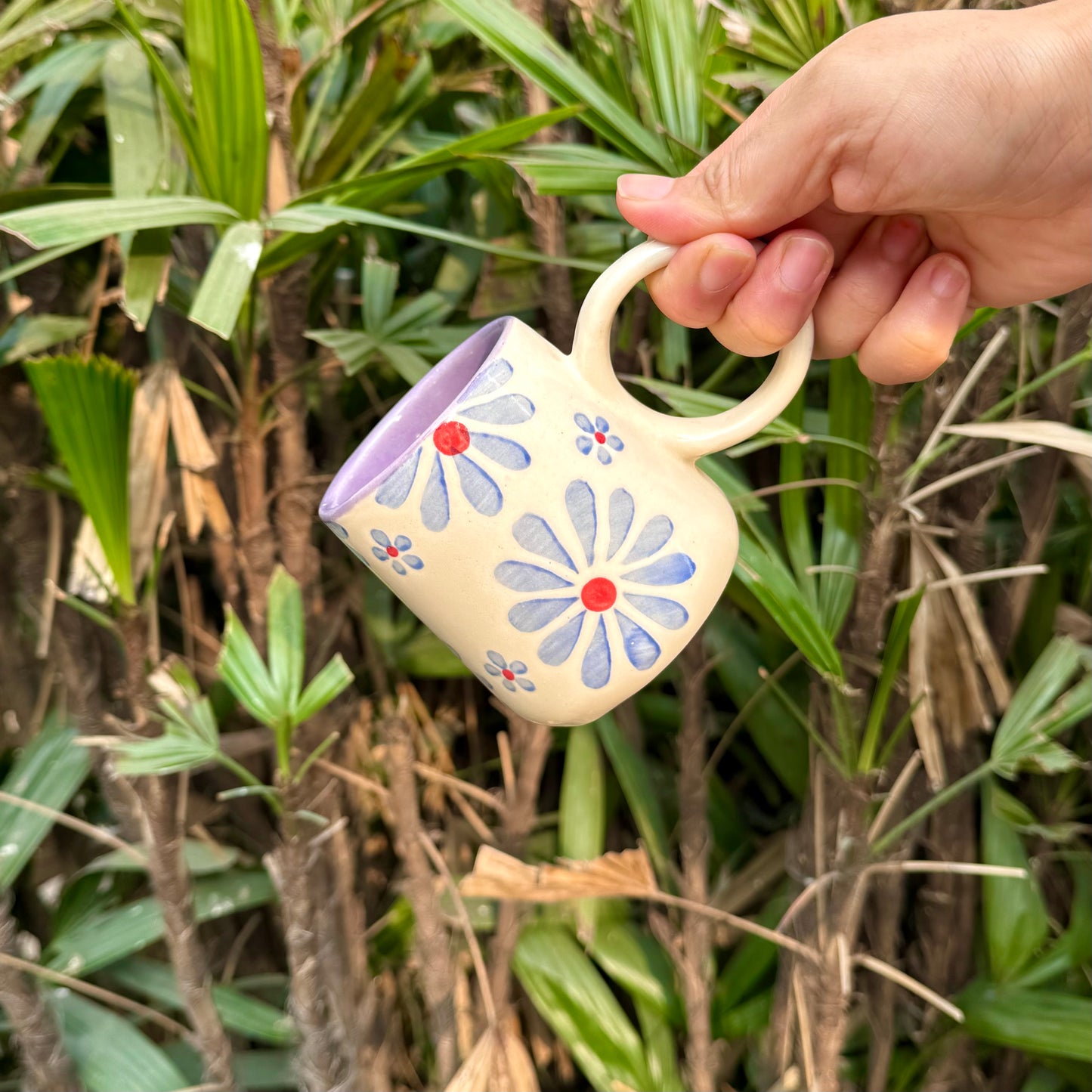 Bluebell cheer coffee mug