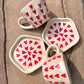 Sweetheart cup and saucer