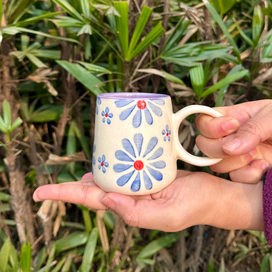 Bluebell cheer coffee mug