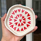 Sweetheart dessert plate