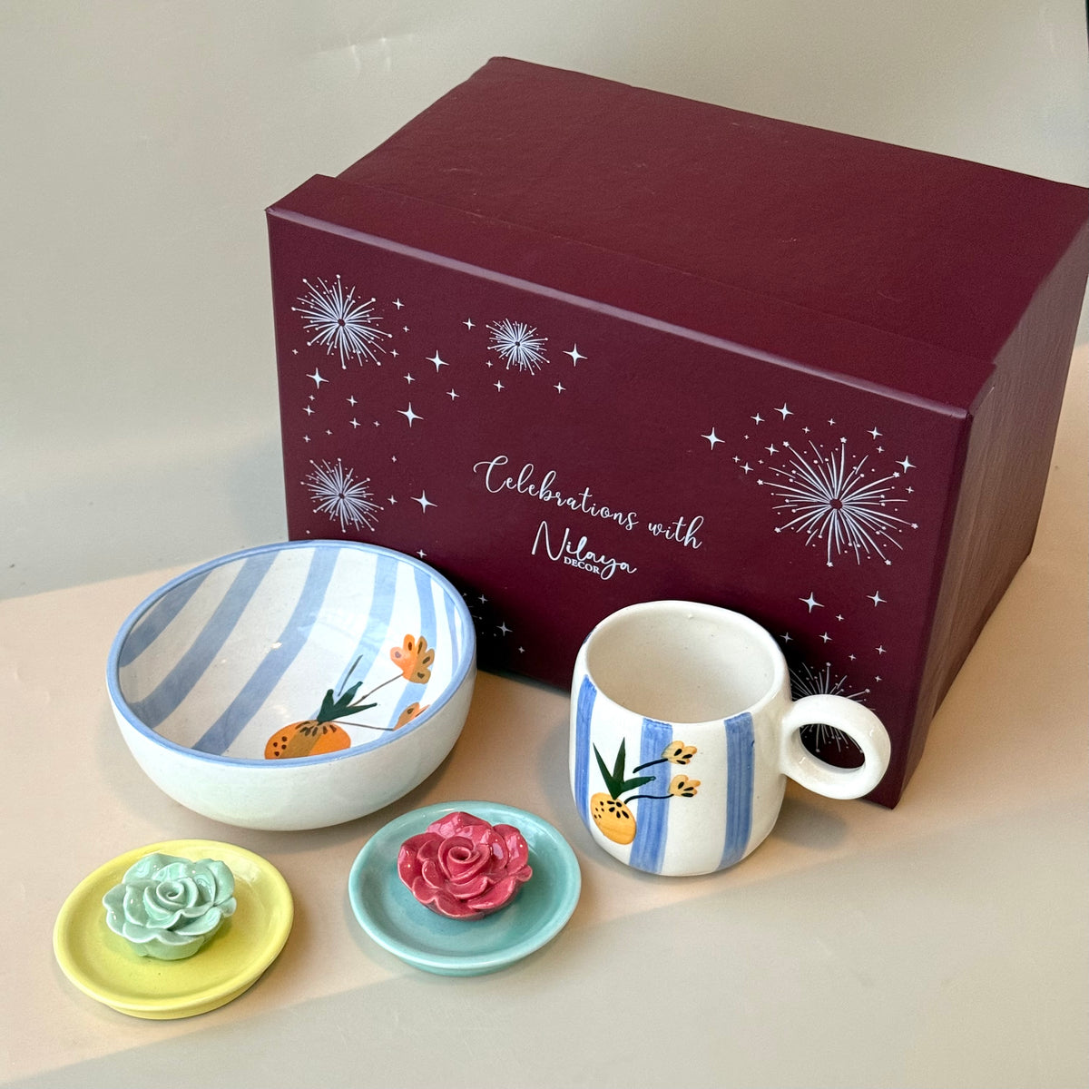 Blue skies breakfast set Gift Box