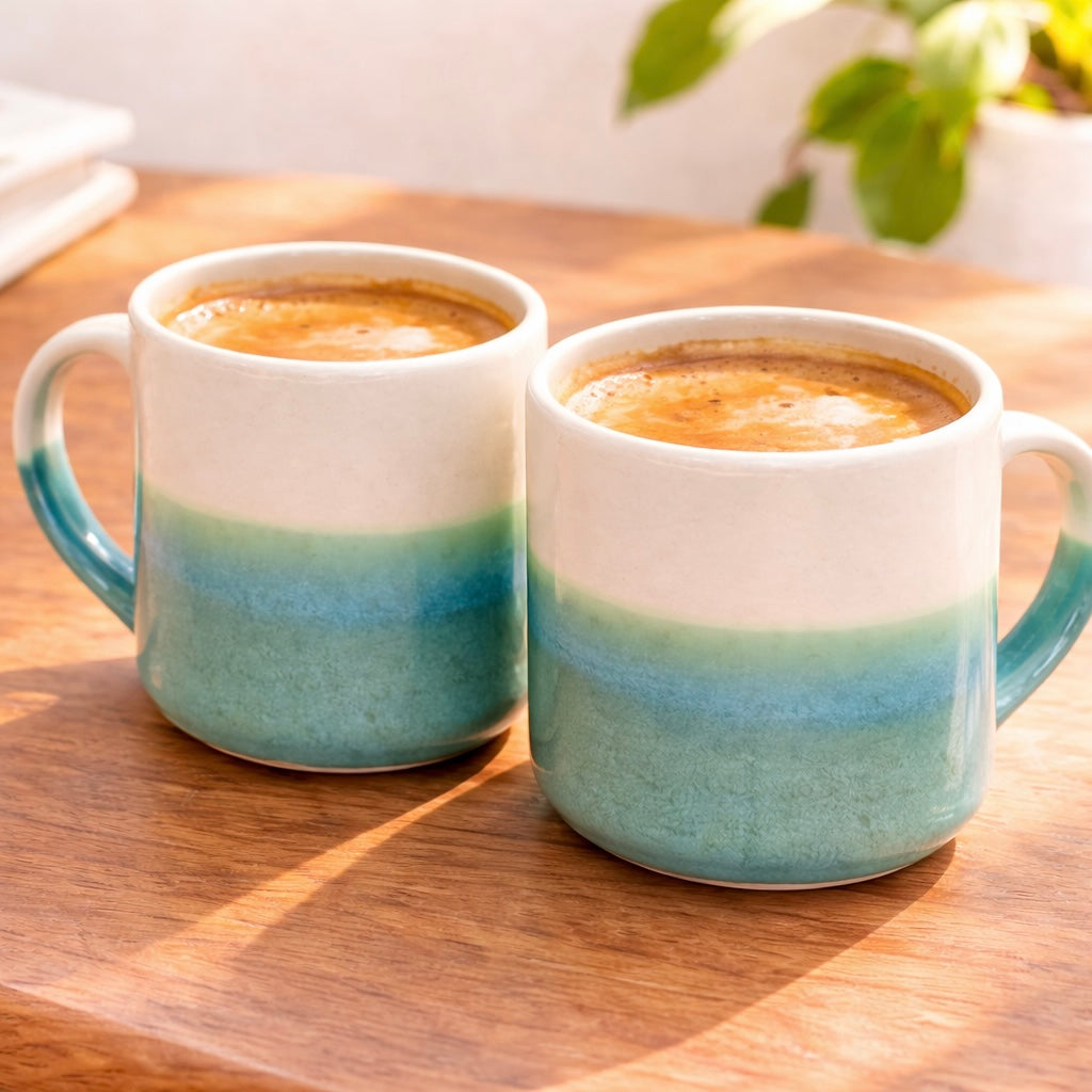 Lagoon Latte mug