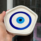 Evil eye dessert plate