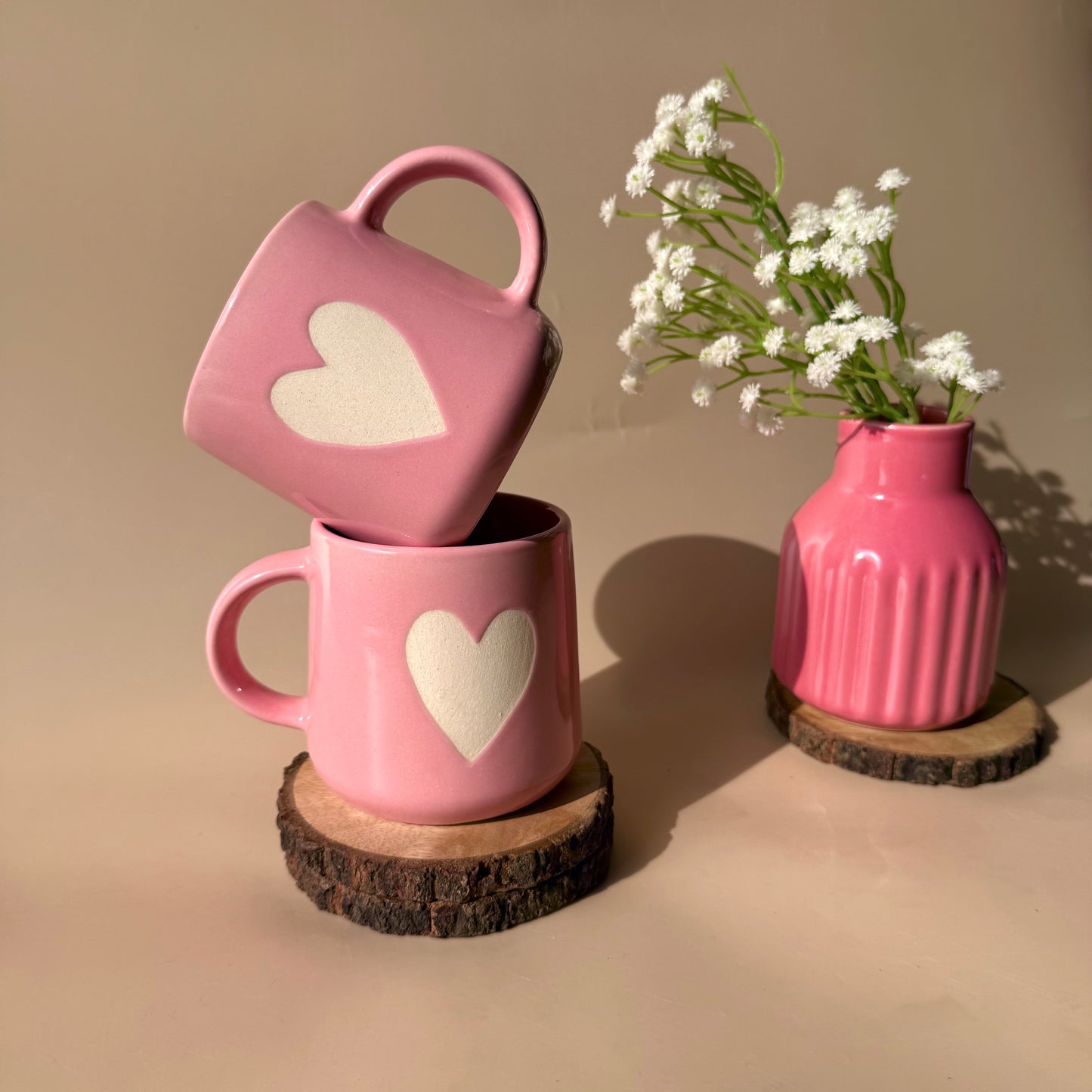 Love Bug coffee mug (Pink)