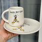 Worlds Best Sister set (mug and plate)