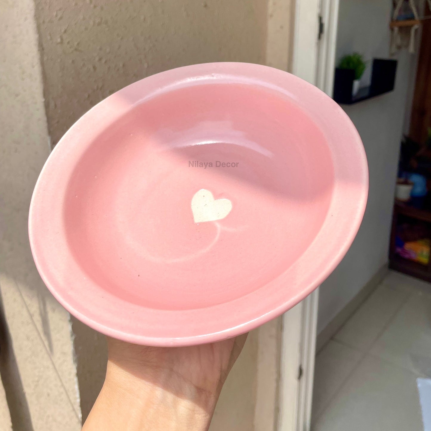 Sweetheart mini pasta plate - Pink