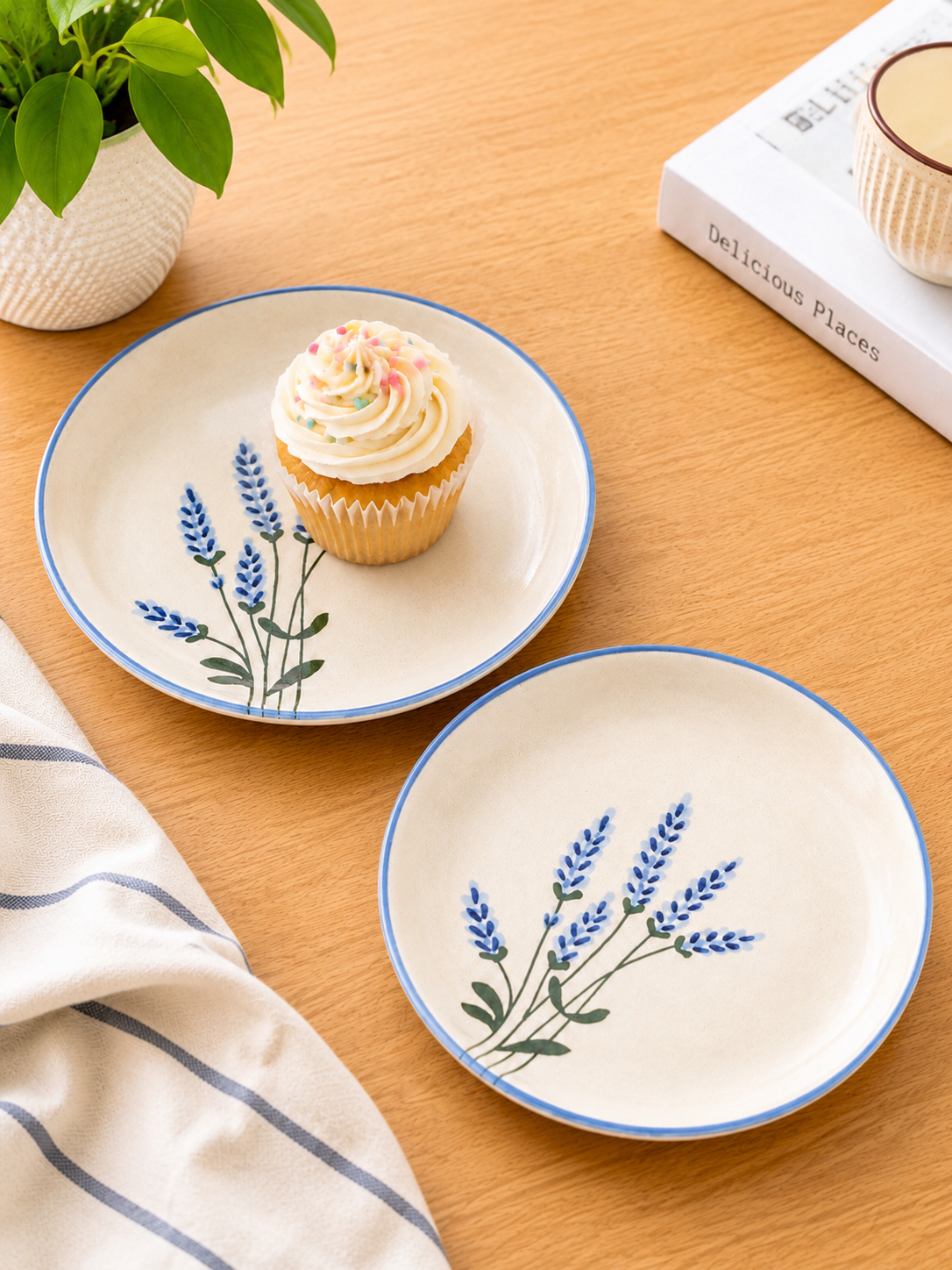 Lavender Fields Dessert plate