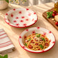 Pink Petal mini pasta plate