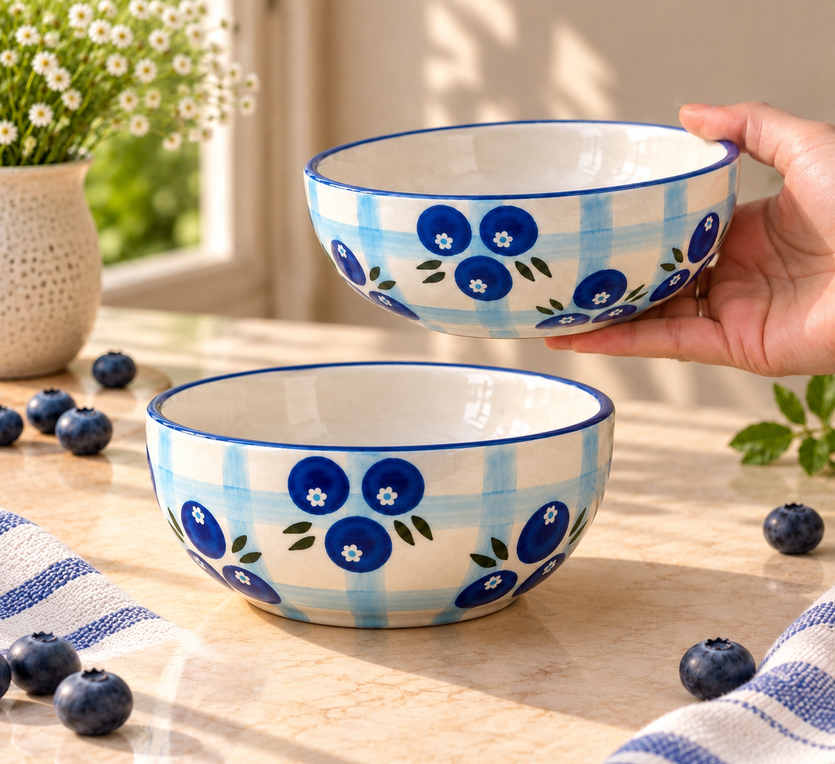 Blueberry Picnic Bowl