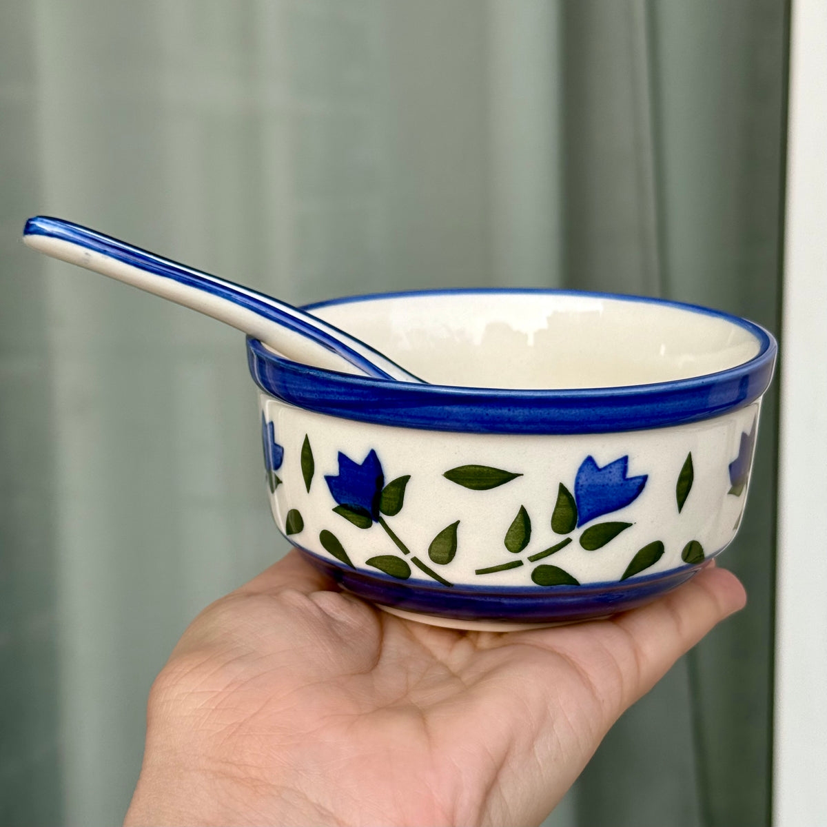 Bluebell soup bowl combo -Set of 4