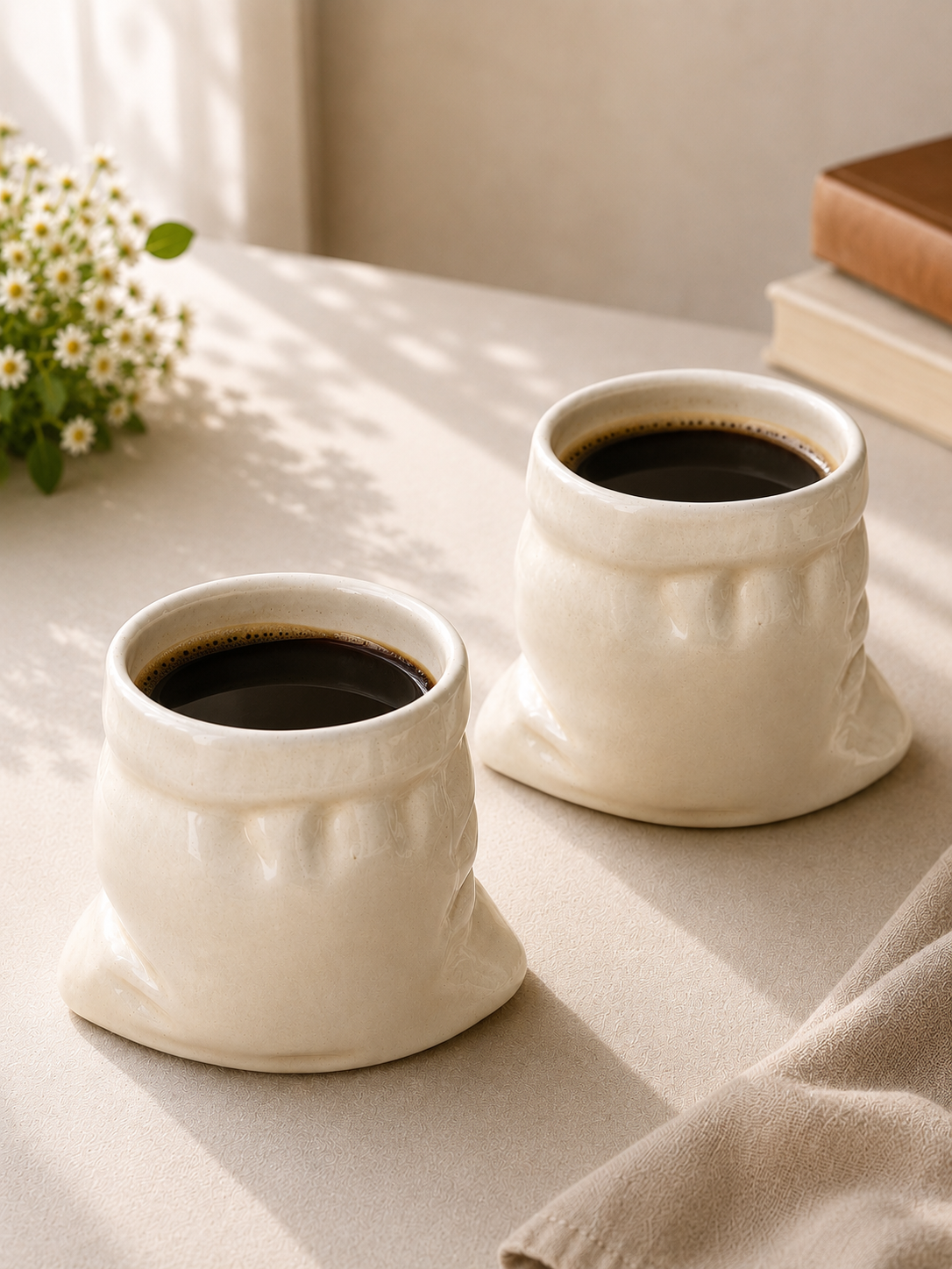Pouch mug (plain) cum Organiser