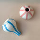 Stripes Flower Vase combo (Set of 2)