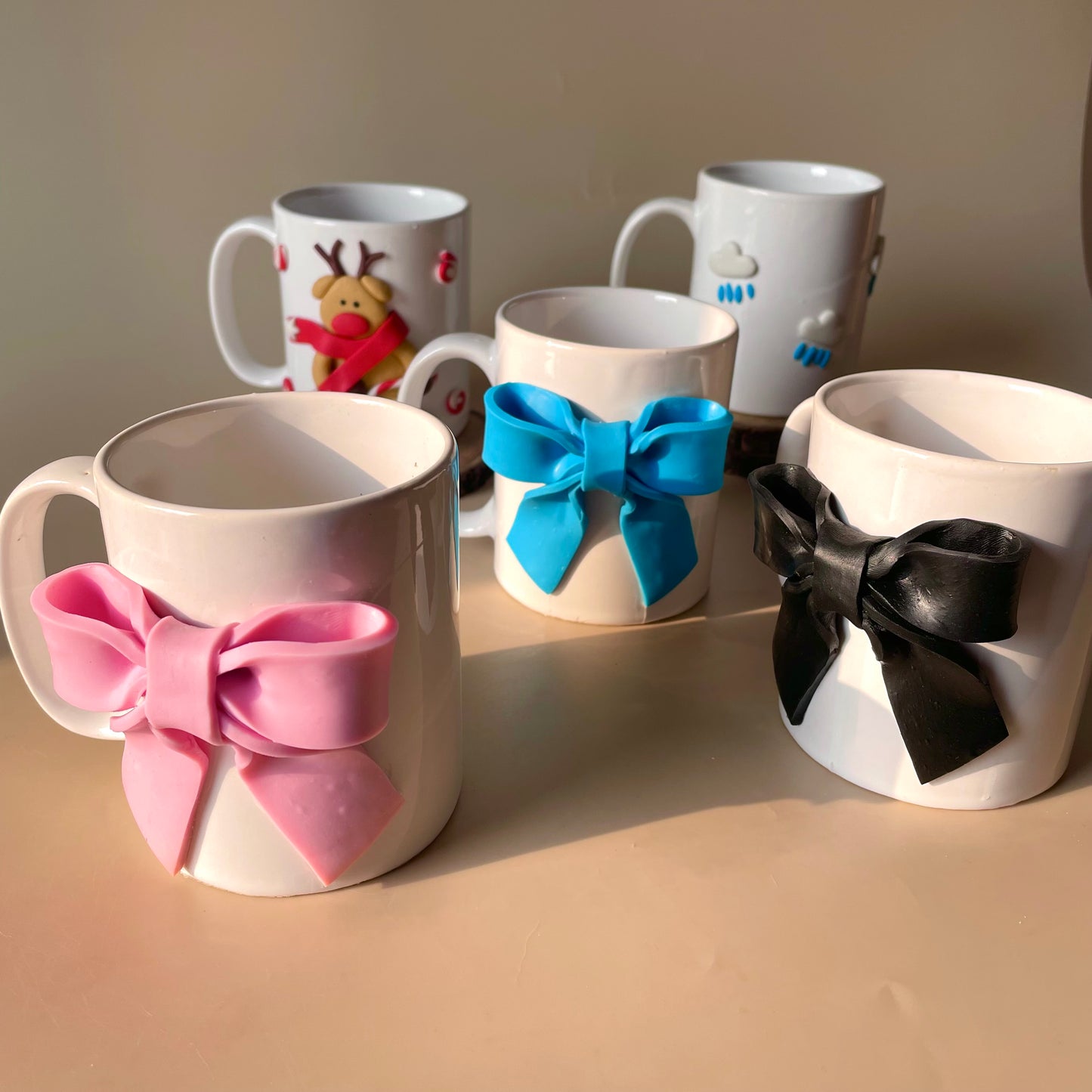 Set of 5 3D Art coffee mugs (Pay for 4, Get 5)