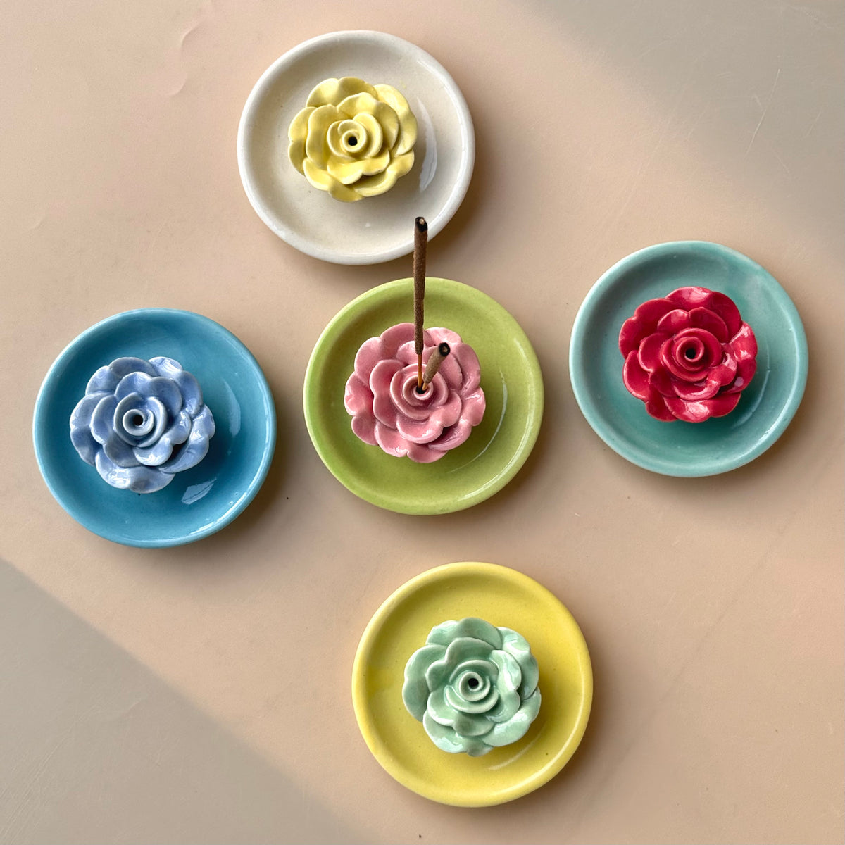 Bloom Agarbatti and Glow Diya Gift Box (11 pieces set)