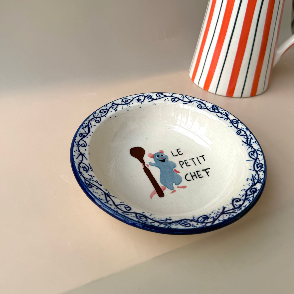 Ratatouille Chef mini pasta plate