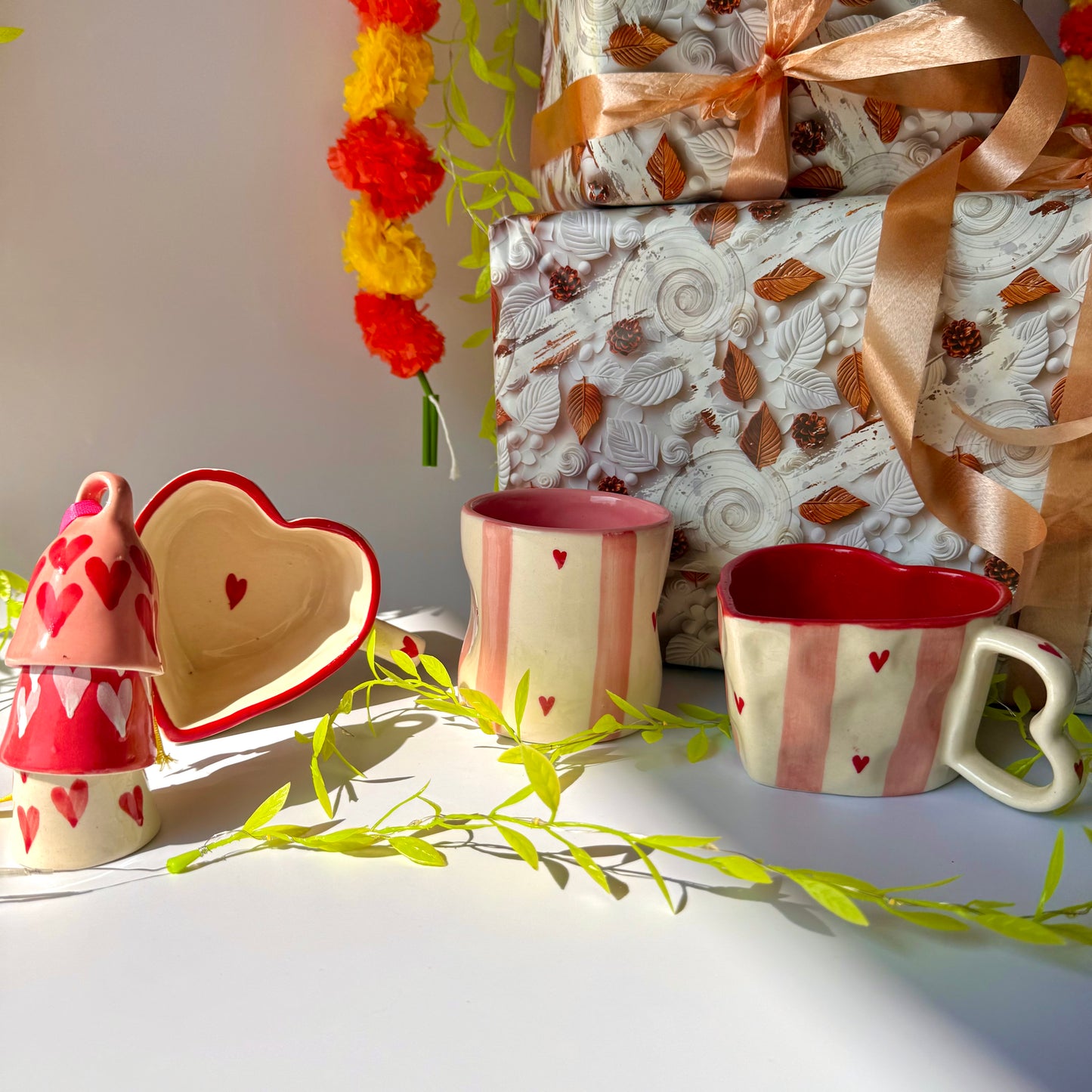 All hearts gift hamper