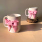 Pretty bow mug - Pink