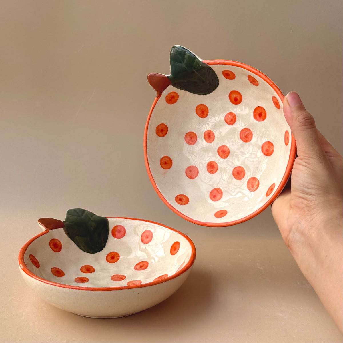 Orange burst bowl