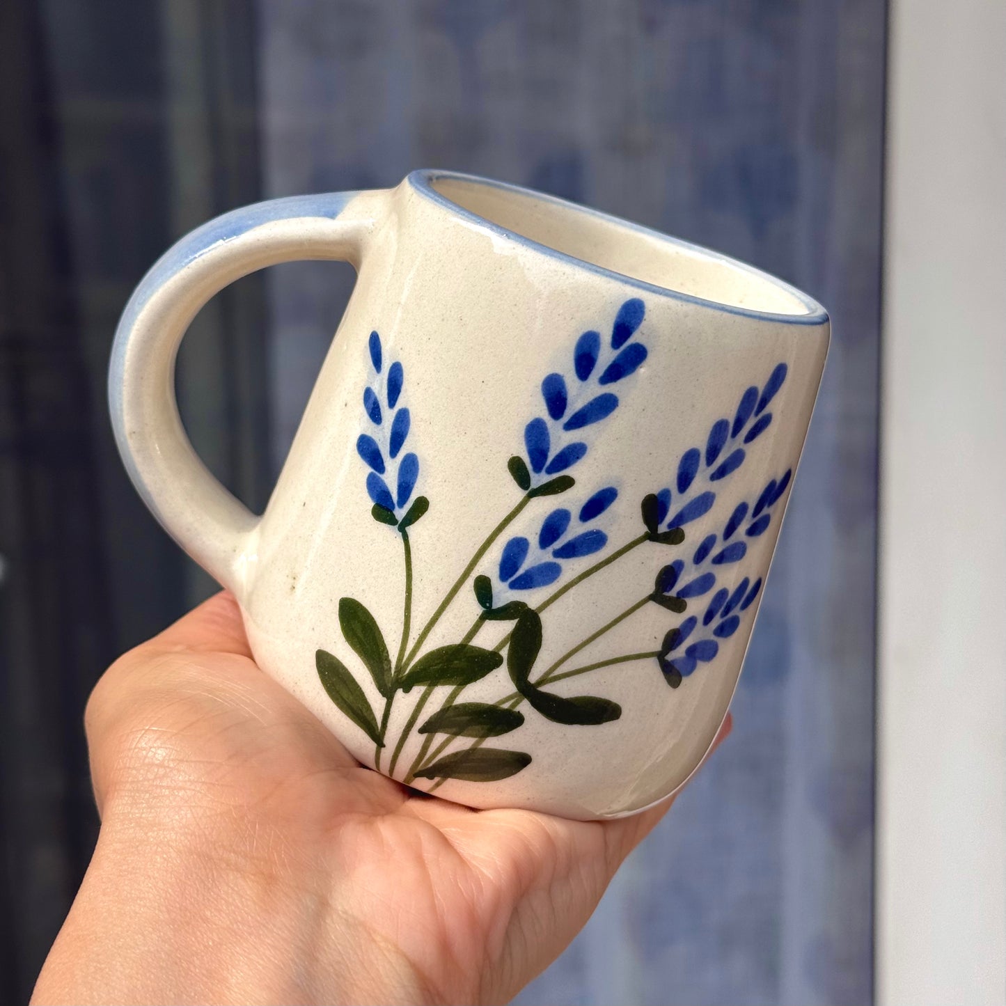 Lavender fields mug