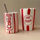 Movie Munchies Duo (Diet Coke sipper + Popcorn tub set)