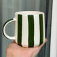 Stripes Coffee Mugs Trio - Set of 3