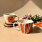 Narangi phool cup set