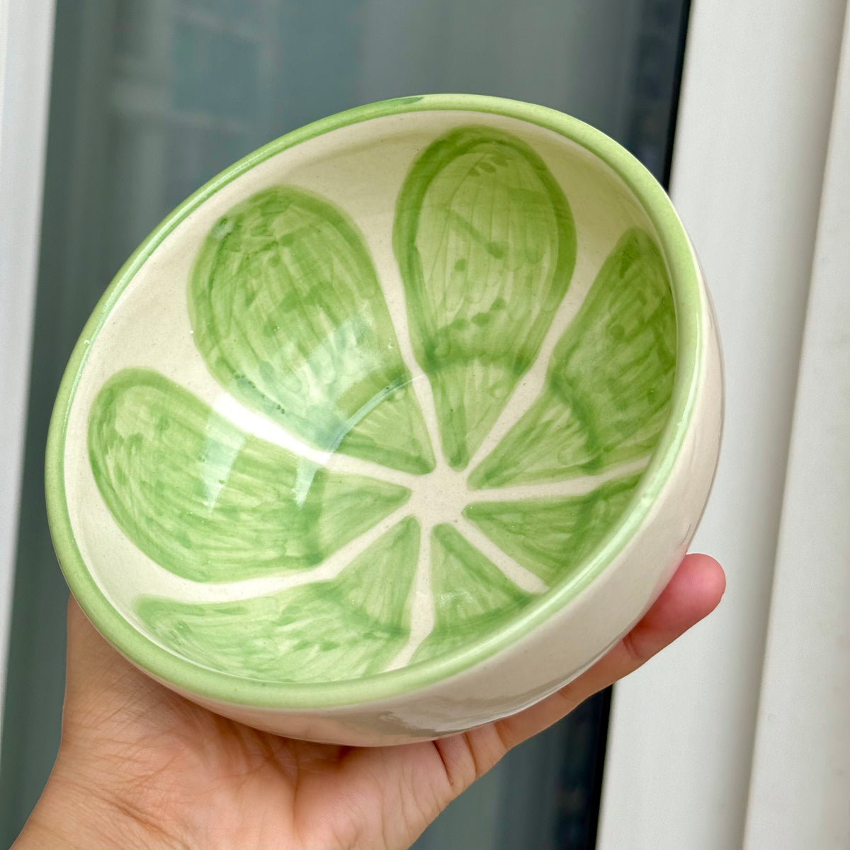 Lime Slice Bowl (Green)