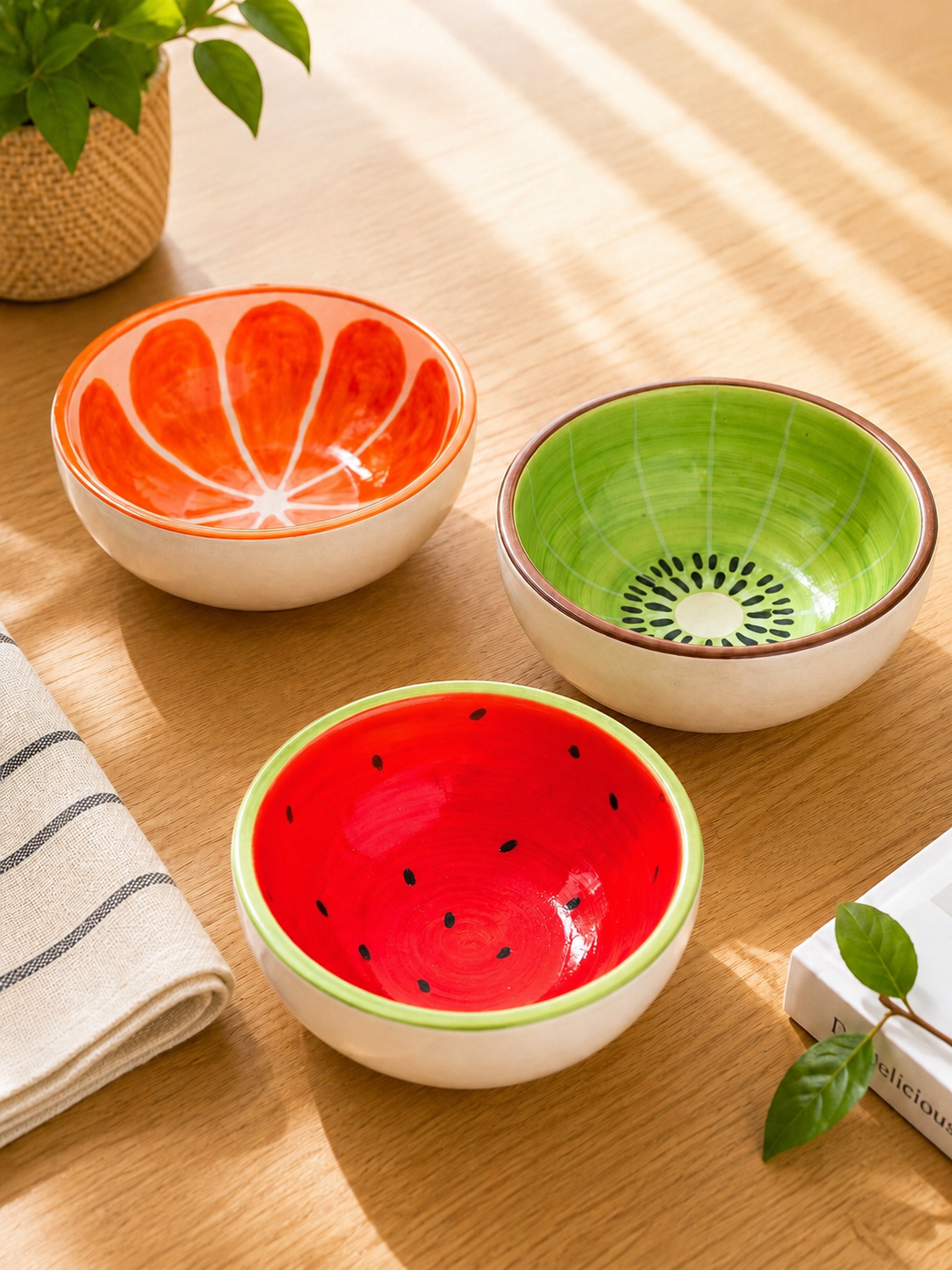 Fruit fiesta bowl set (Set of 3)