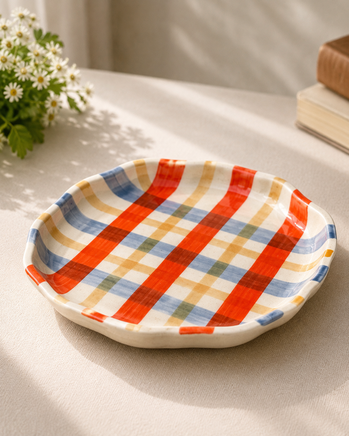 Check mate dessert plate