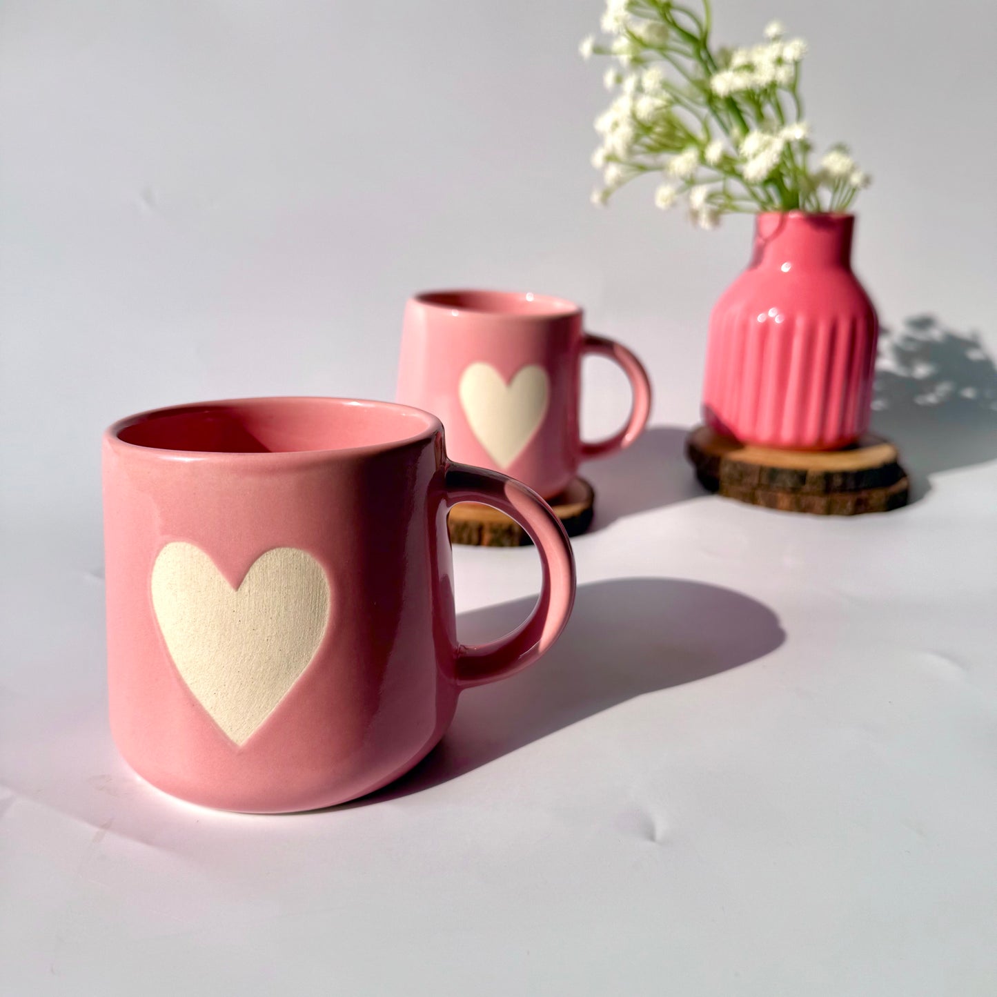 Love Bug coffee mug (Pink)