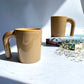Salted Caramel coffee mug with open handle