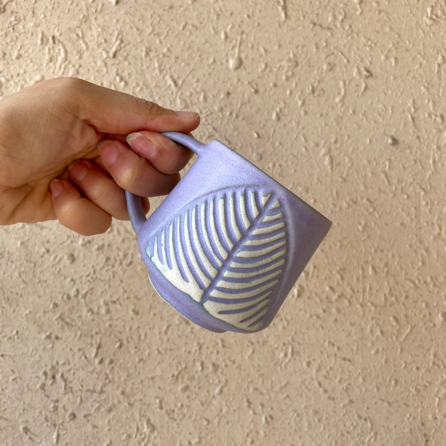 Set of 5 mugs- contrast colours (at the price of 4)