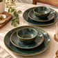 Olive Green Dinner Set (20-pieces)