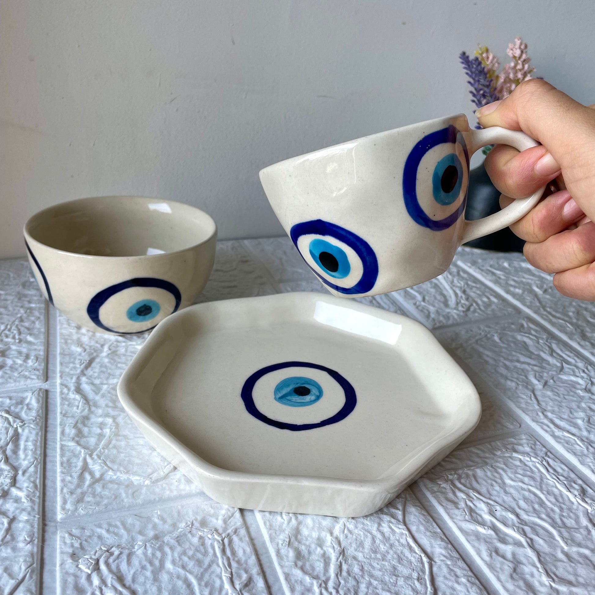 Buy Evil eye breakfast set