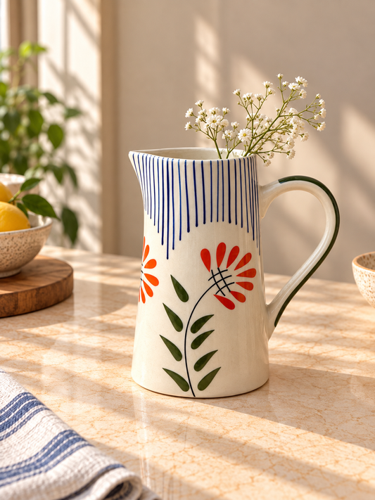 Wildflower Whimsy Jug