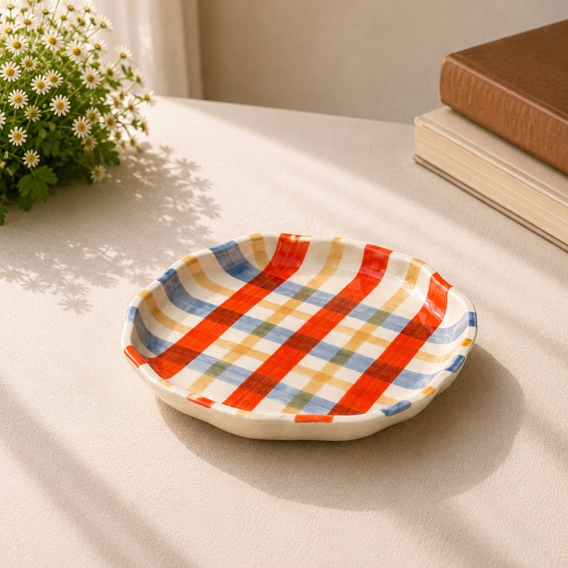 Check mate dessert plate